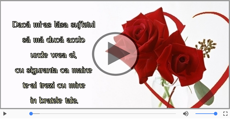 Dacă mi-as lăsa sufletul...