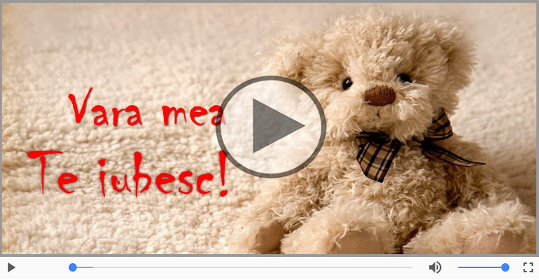 Te iubesc, Vara mea!