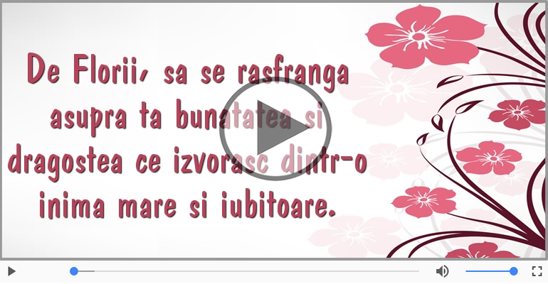 Cu ocazia zilei Sfinte de Florii