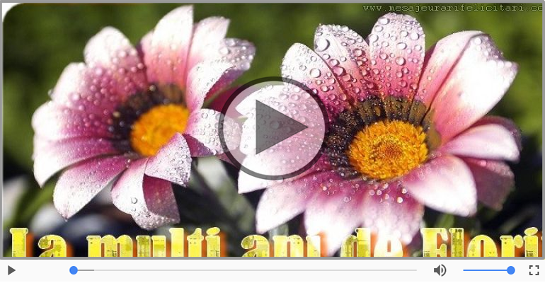 Un dar muzical pentru Sarbatoarea Floriilor