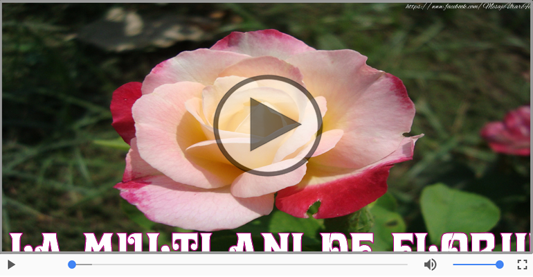 La multi ani cu sanatate de Florii!