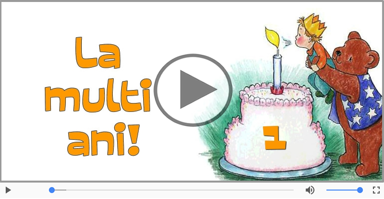 Cine-i Nascut In Ianuarie...Decembrie, La multi ani, 1 an!