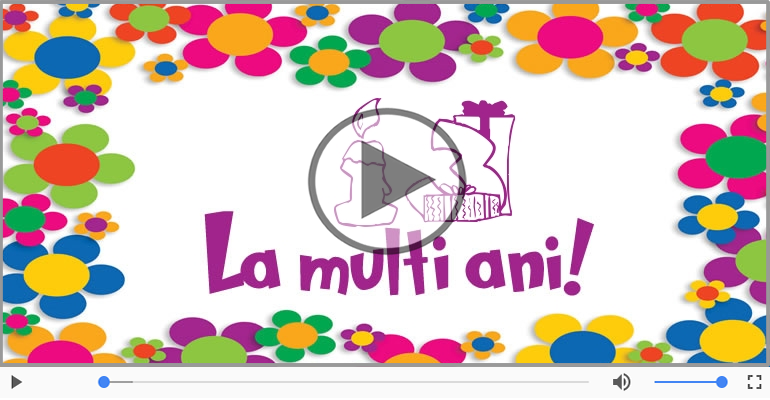 Felicitare muzicala de la multi ani 13 ani!