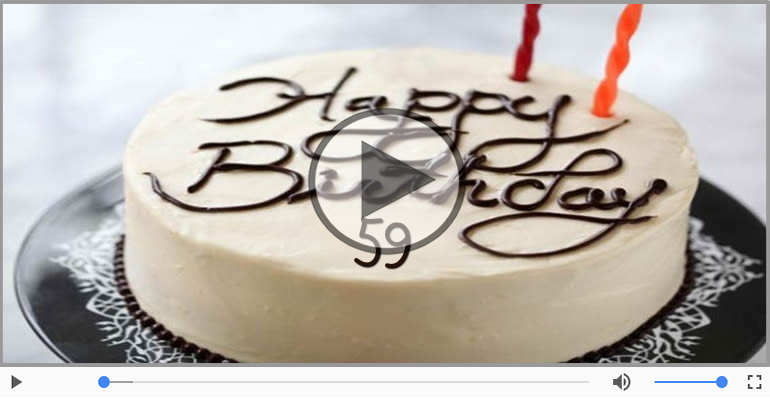 Felicitare muzicala: La multi ani, 59 ani!