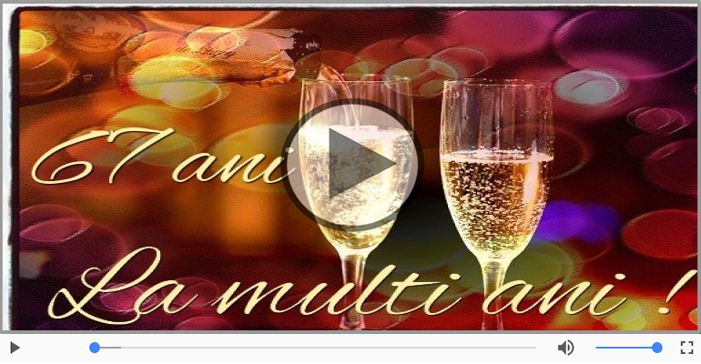 Cine-i Nascut In Ianuarie...Decembrie, La multi ani, 67 ani!