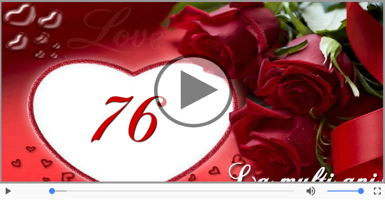 Cine-i Nascut In Ianuarie...Decembrie, La multi ani, 76 ani!