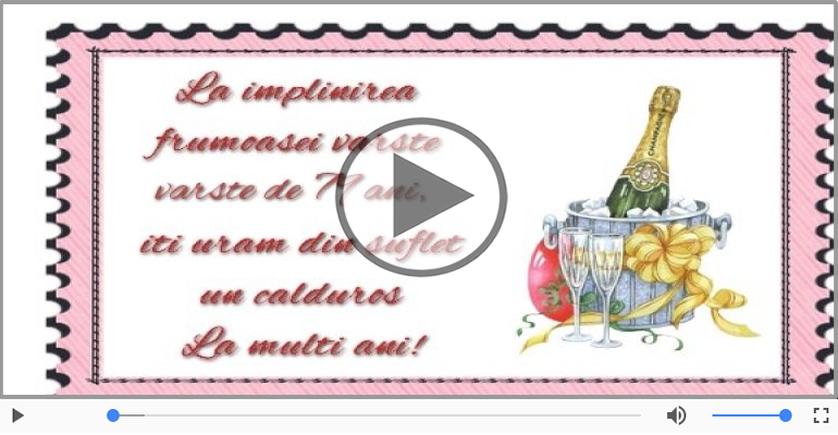 Cine-i Nascut In Ianuarie...Decembrie, La multi ani, 79 ani!