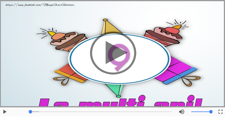 Felicitare muzicala: La multi ani, 9 ani!