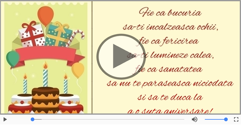 Fie ca... La multi ani!