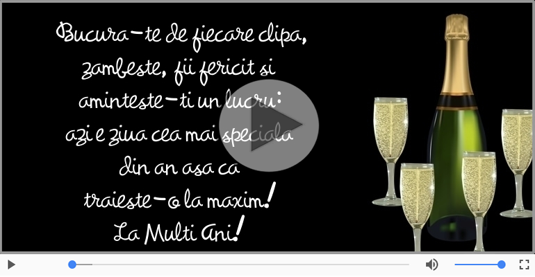 Azi e ziua cea mai speciala din an ... La multi ani!