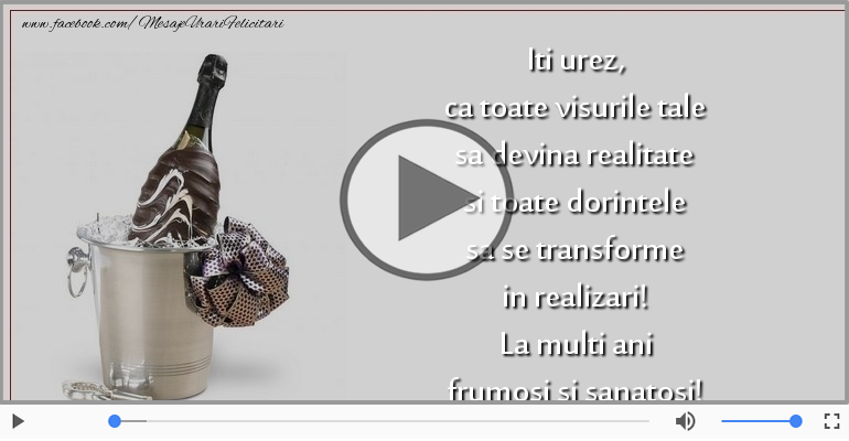 La multi ani  frumosi si sanatosi!