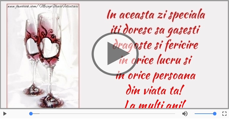 La multi ani!