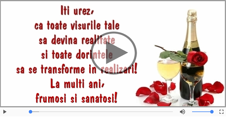 La multi ani, frumosi si sanatosi!