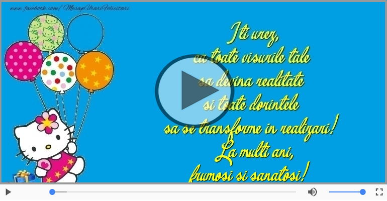 La multi ani, frumosi si sanatosi!