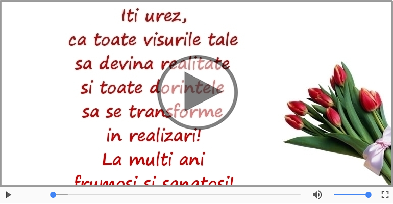 La multi ani  frumosi si sanatosi!