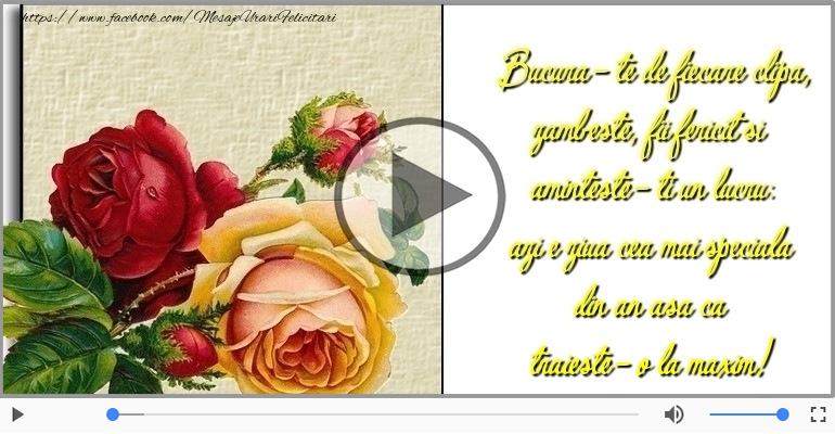 Azi e ziua cea mai speciala din an ... La multi ani!