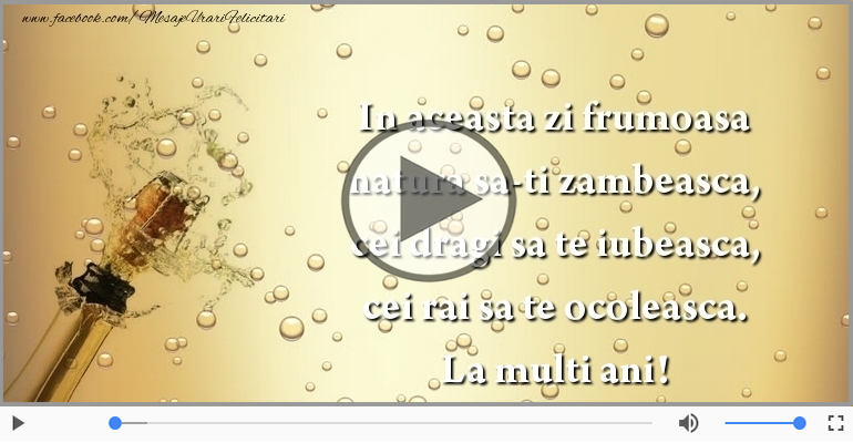 La multi ani!