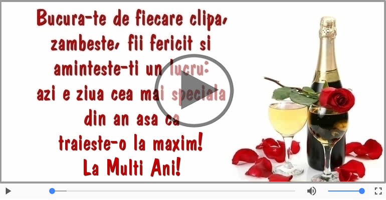 Azi e ziua cea mai speciala din an ... La multi ani!