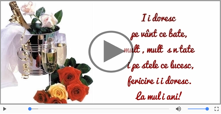 La mulţi ani!