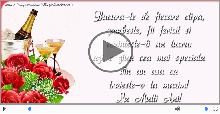 Azi e ziua cea mai speciala din an ... La multi ani!