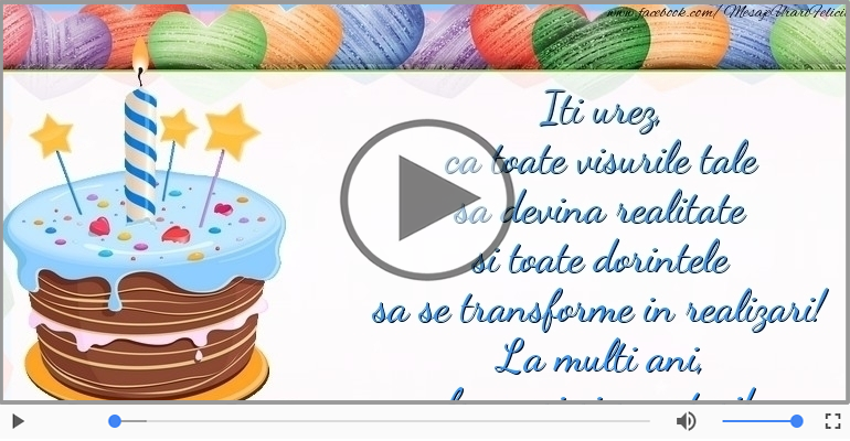 La multi ani, frumosi si sanatosi!