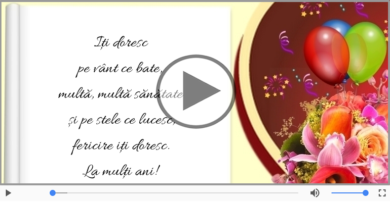 La mulţi ani!