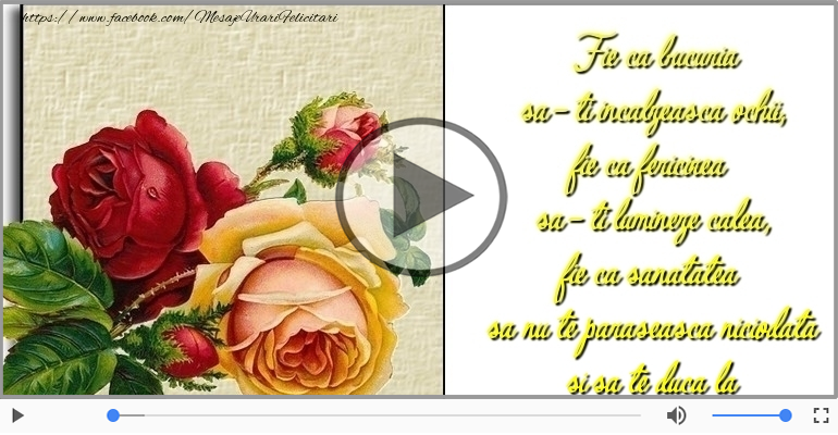 Fie ca... La multi ani!