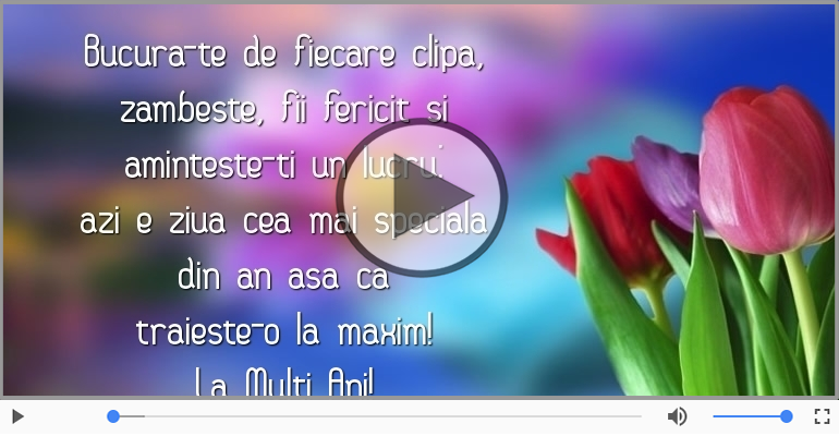 Azi e ziua cea mai speciala din an ... La multi ani!