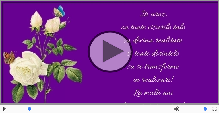 La multi ani  frumosi si sanatosi!