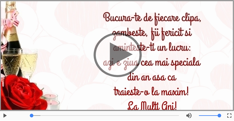 Azi e ziua cea mai speciala din an ... La multi ani!