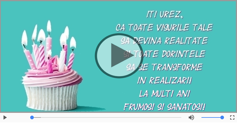 La multi ani  frumosi si sanatosi!