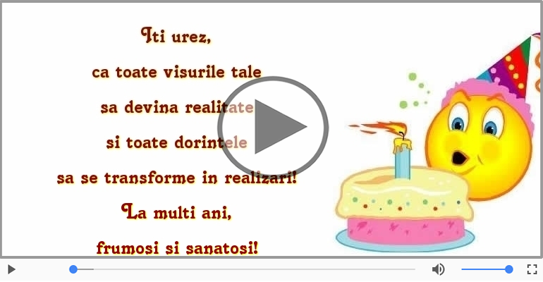 La multi ani, frumosi si sanatosi!