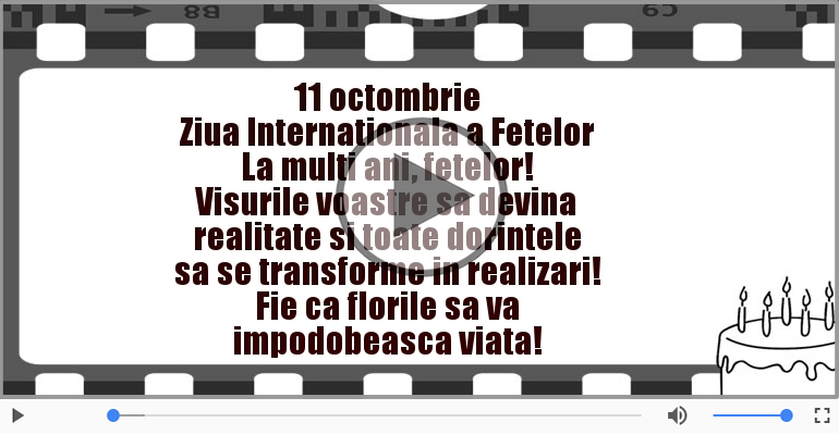 La multi ani, fetelor!