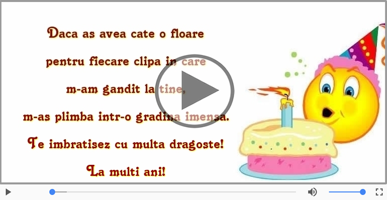 Te imbratisez cu multa dragoste! La multi ani!