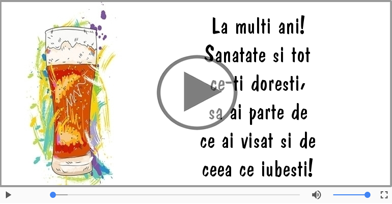 La multi ani! Sanatate si tot ce-ti doresti!