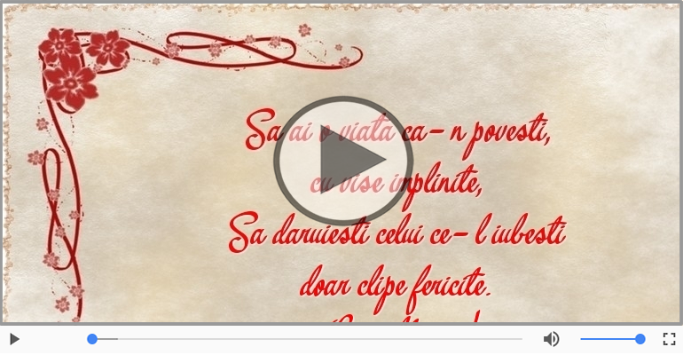 La multi ani! Multa sanatate si fericire!