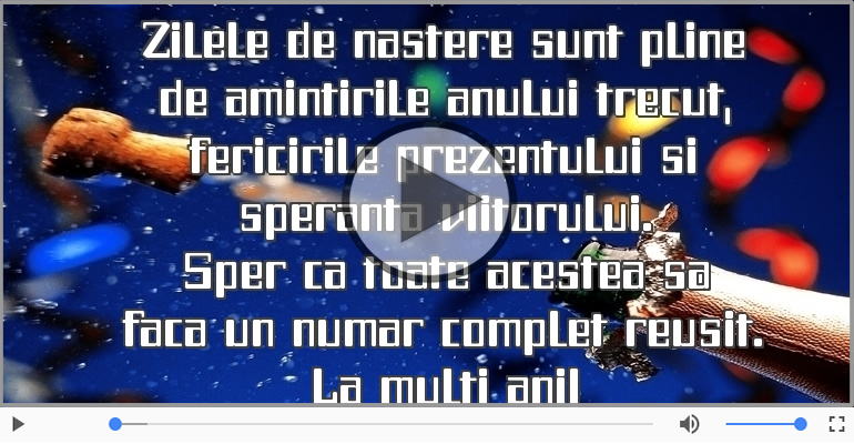 La multi ani!