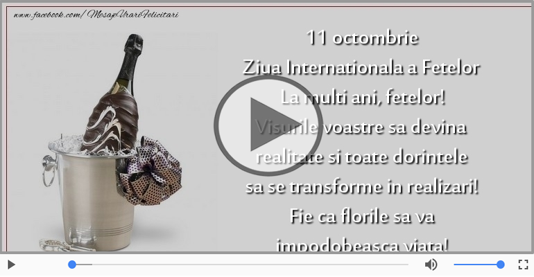 La multi ani, fetelor!