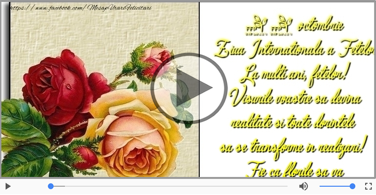 La multi ani, fetelor!