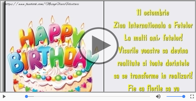 La multi ani, fetelor!