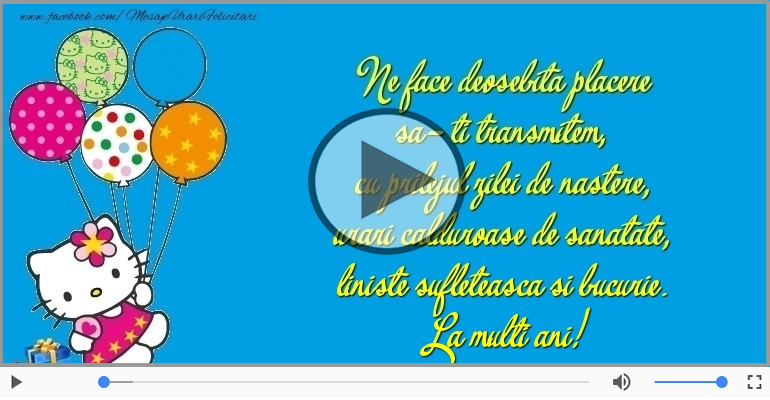 La multi ani!