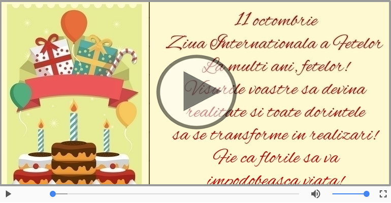 La multi ani, fetelor!