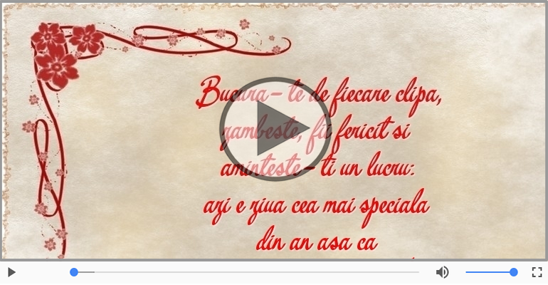 Azi e ziua cea mai speciala din an ... La multi ani!