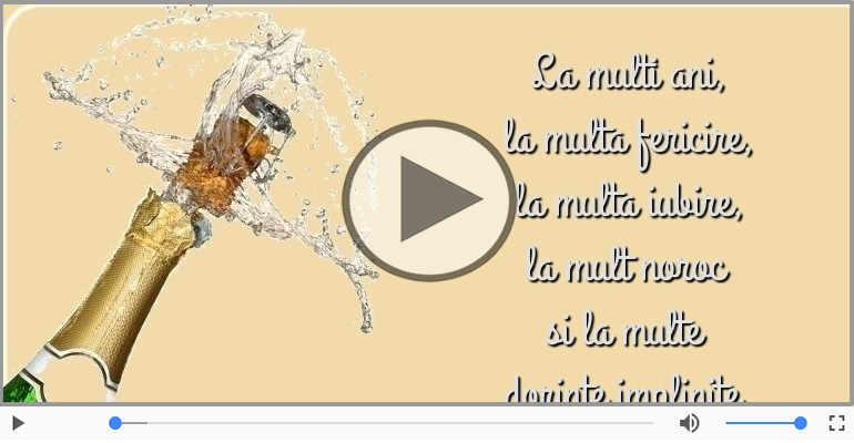 La multi ani!