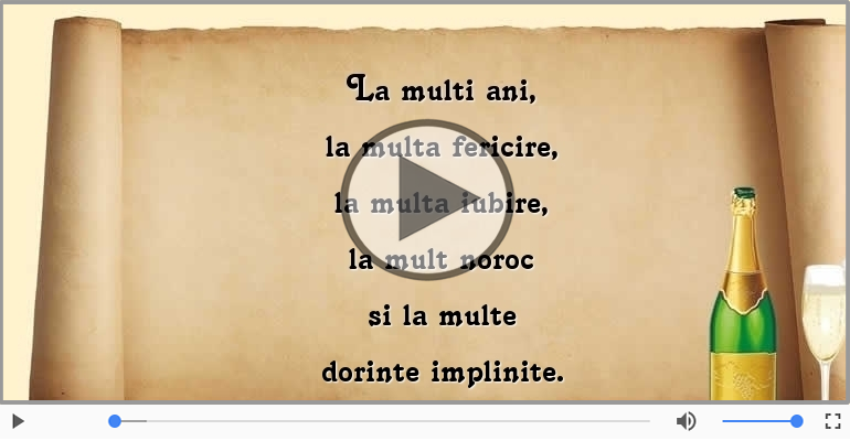 La multi ani!