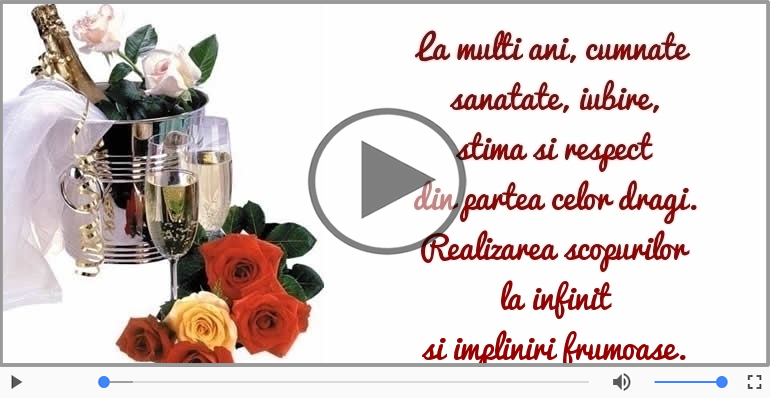 La multi ani, cumnate!