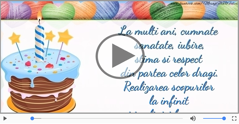 La multi ani, cumnate!