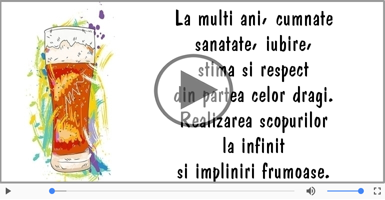 La multi ani, cumnate!