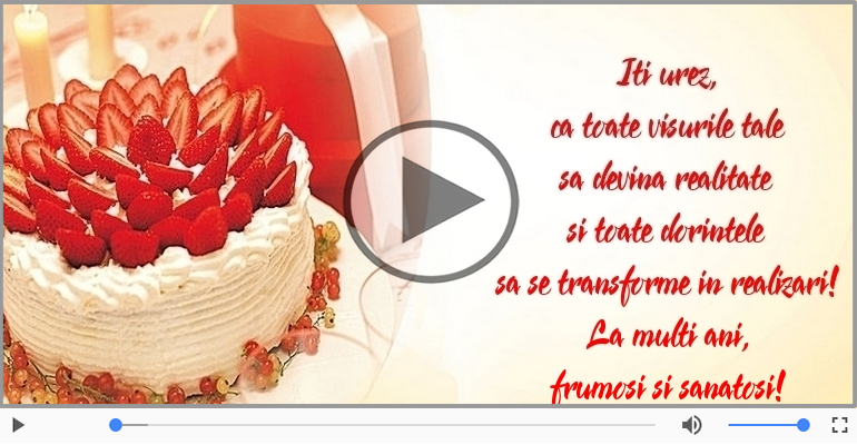 La multi ani, frumosi si sanatosi!