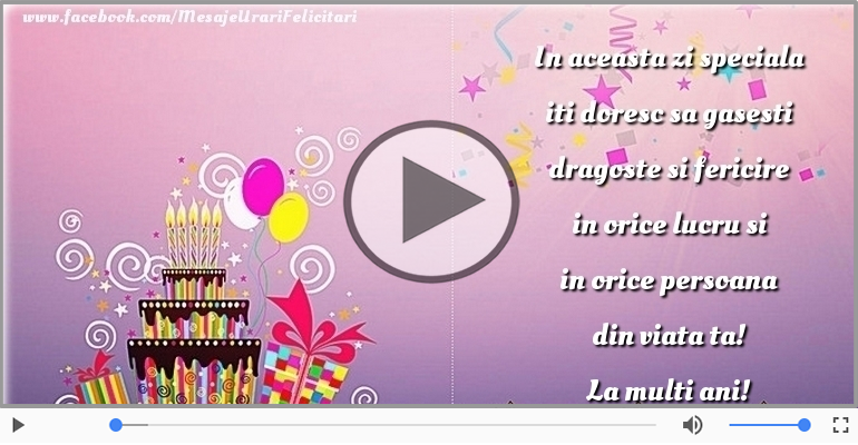 La multi ani!